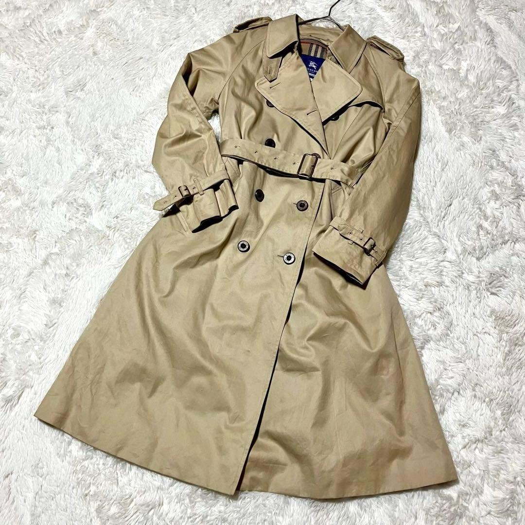 BURBERRY BLUE LABEL トレンチコート40 ライナーメガチェック