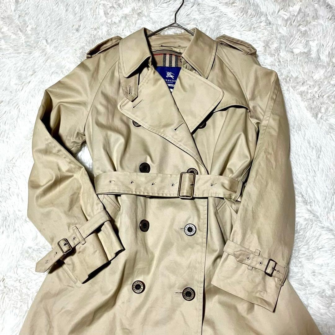 BURBERRY BLUE LABEL トレンチコート40 ライナーメガチェック