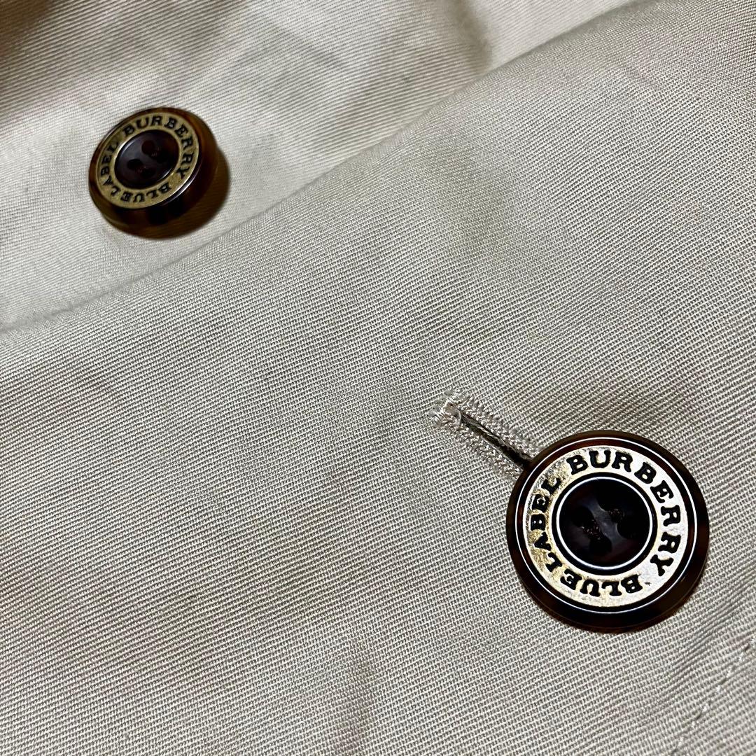 BURBERRY BLUE LABEL トレンチコート40 ライナーメガチェック