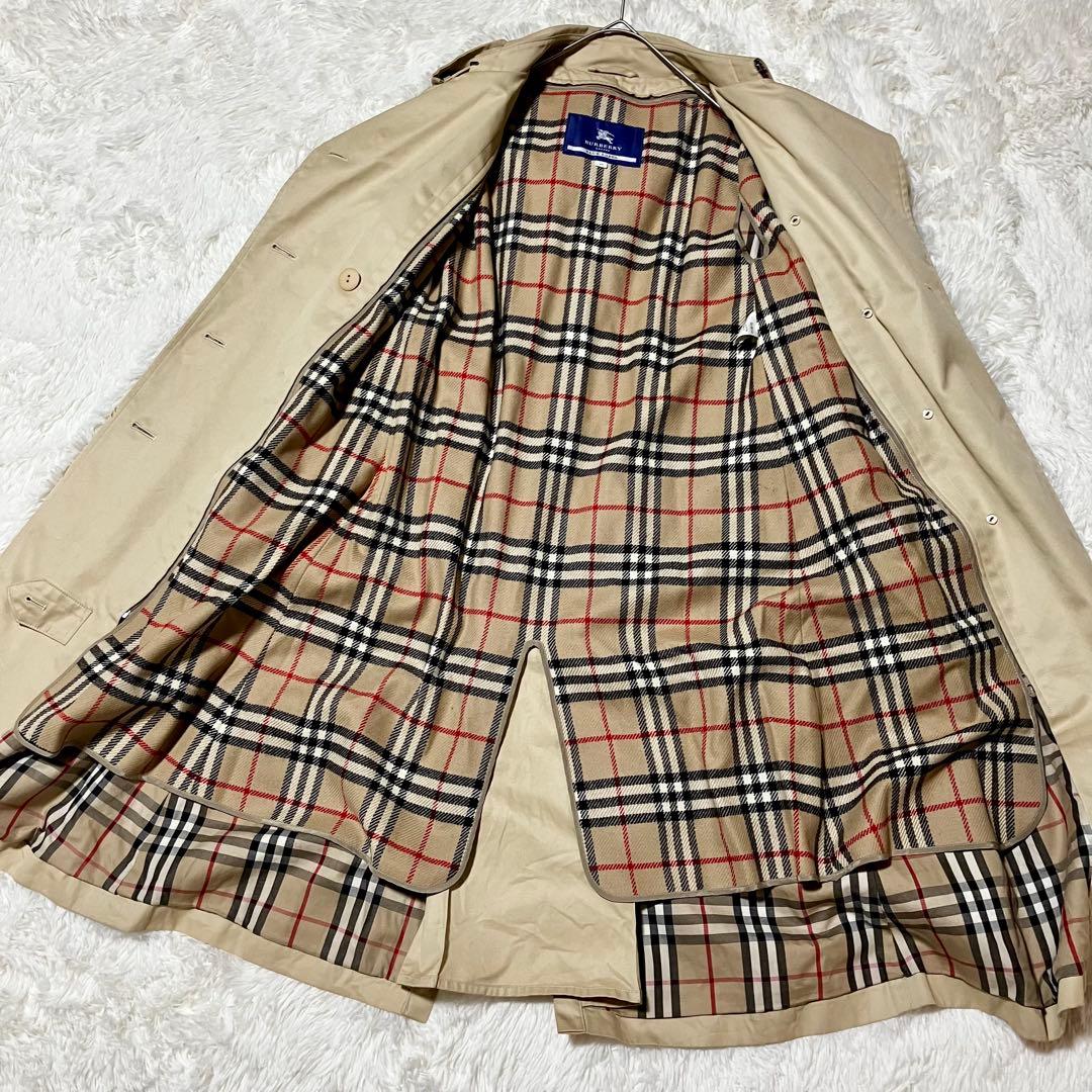 BURBERRY BLUE LABEL トレンチコート40 ライナーメガチェック