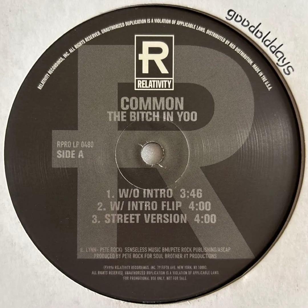 Common - The Bitch In Yoo (レアプロモオンリー)￼