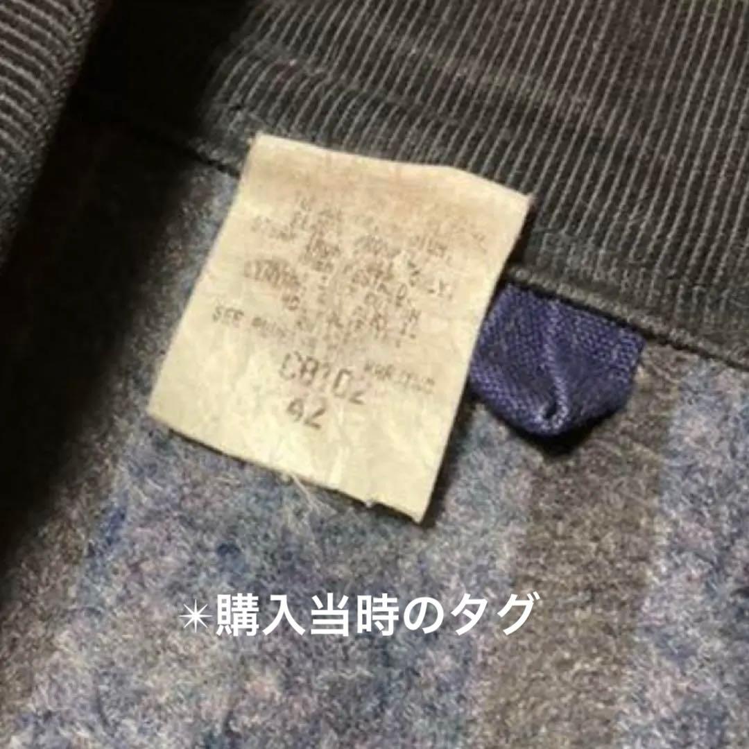 【42|USA製】Carhartt ミシガンチョアコート ネイビー ステューシー