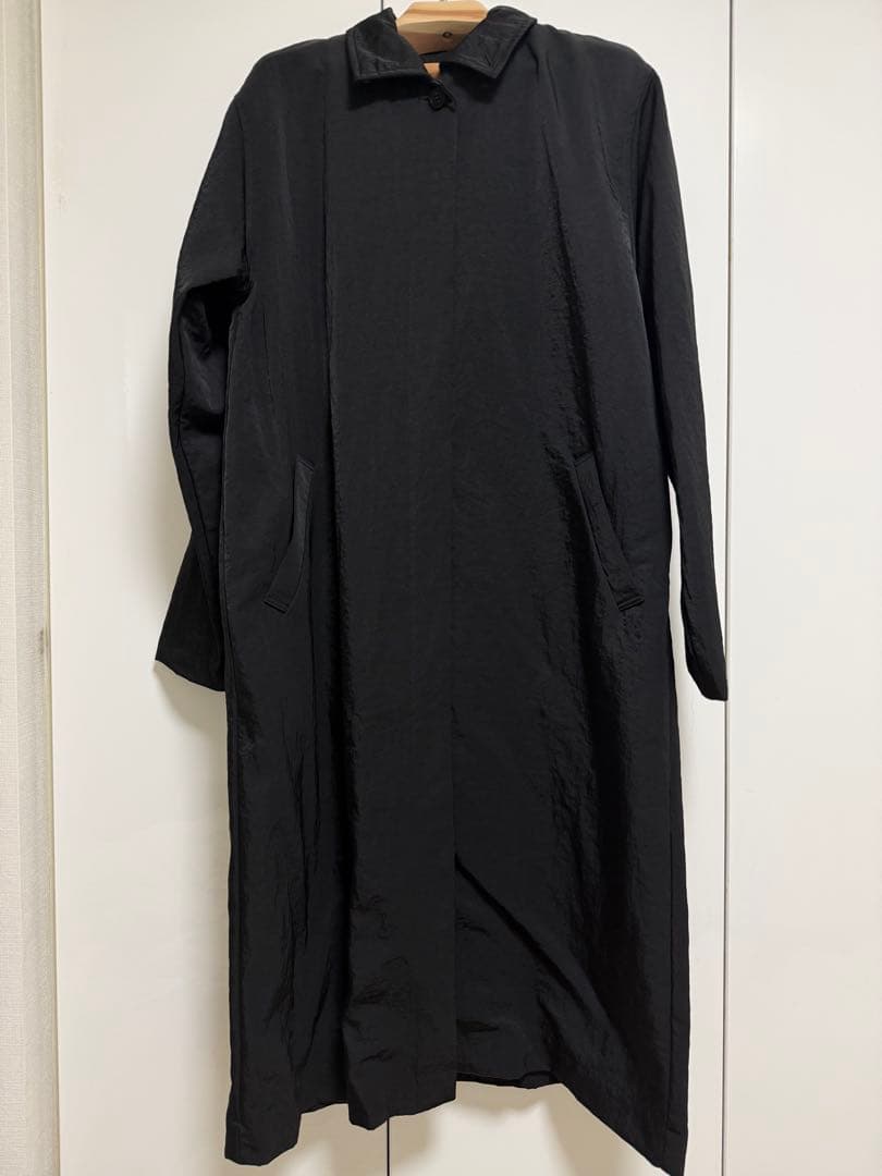 新品未使用タグ付　aere nylon long coat ナイロンロングコート
