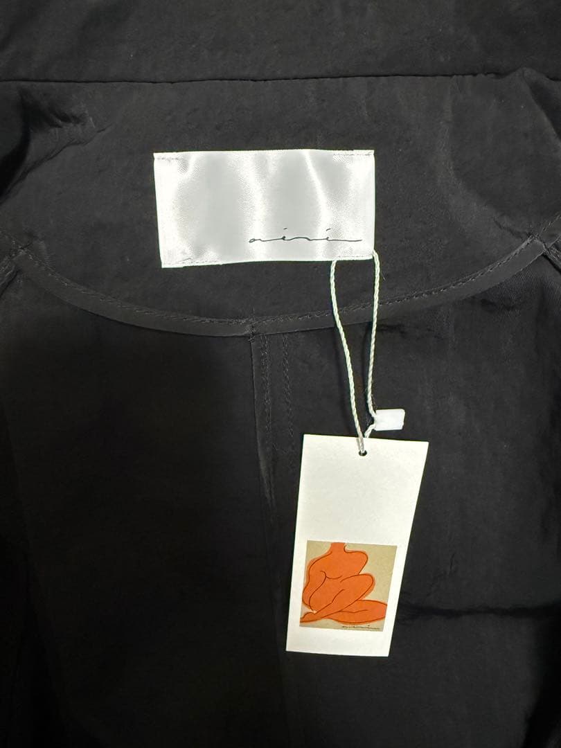 新品未使用タグ付　aere nylon long coat ナイロンロングコート