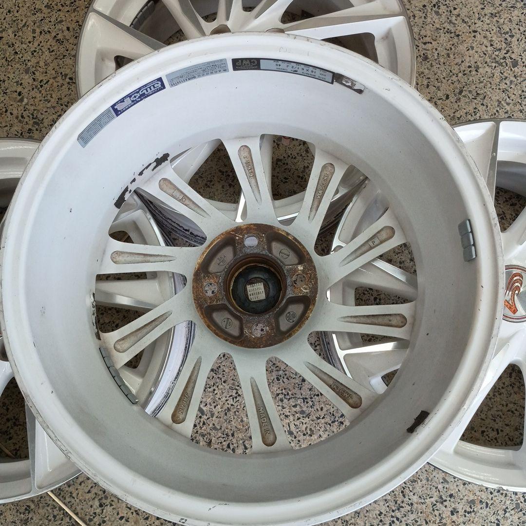 RAYS Versus Timone 16インチ6.5J +45 白 絶版 4本