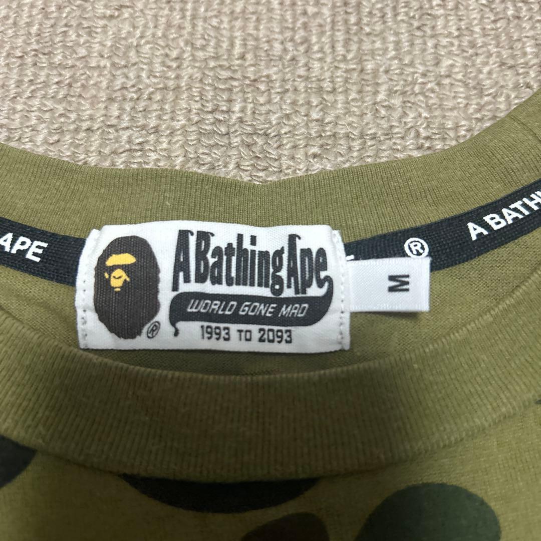 ABATHING APE Tシャツ　M 迷彩