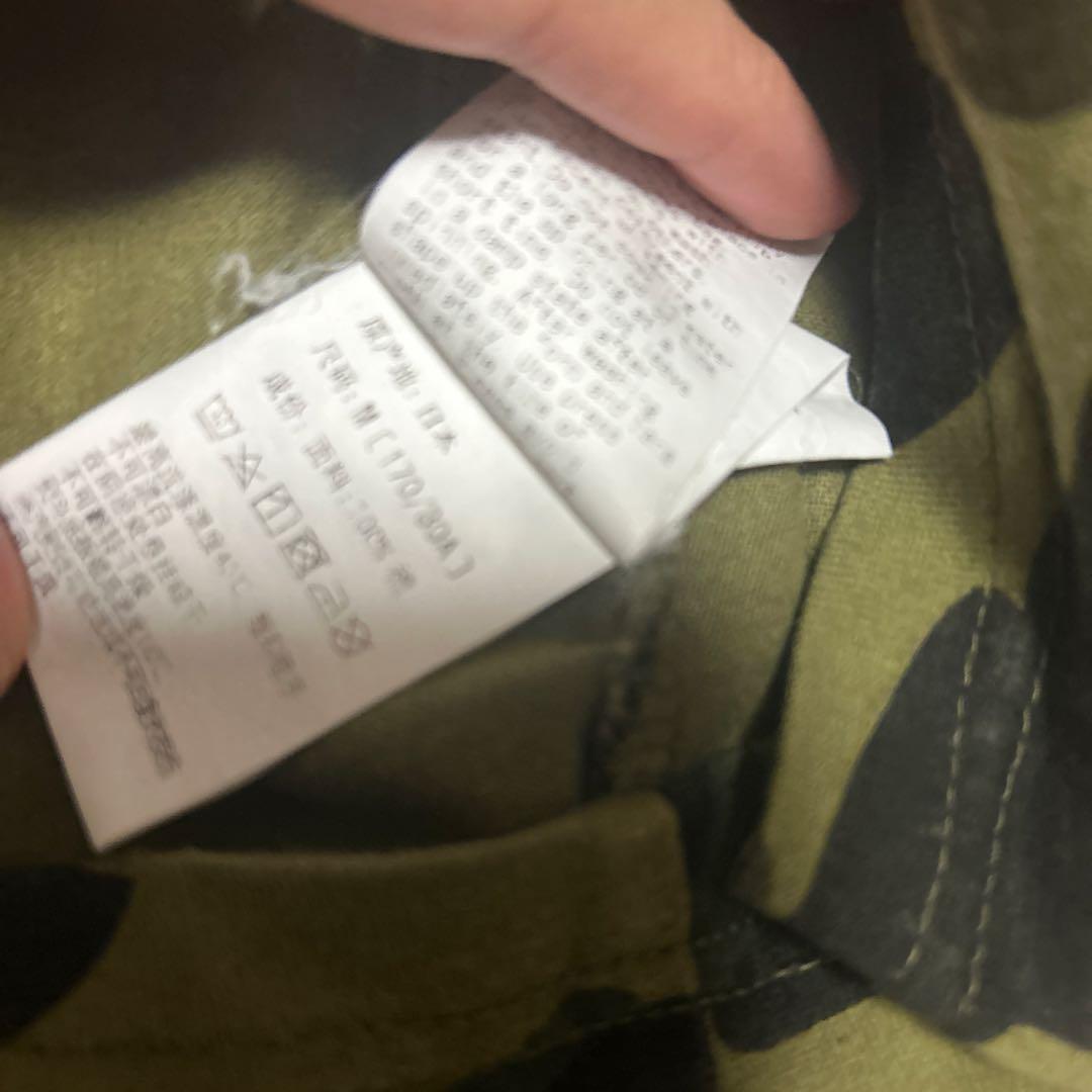ABATHING APE Tシャツ　M 迷彩
