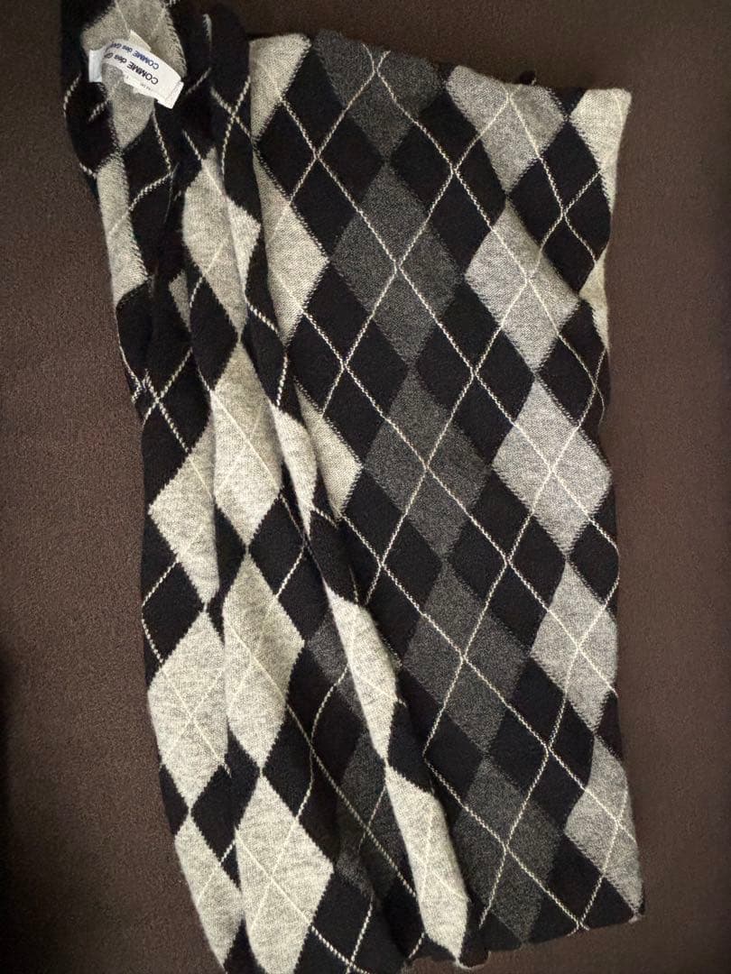 COMME des GARÇONS アーガイルマフラー