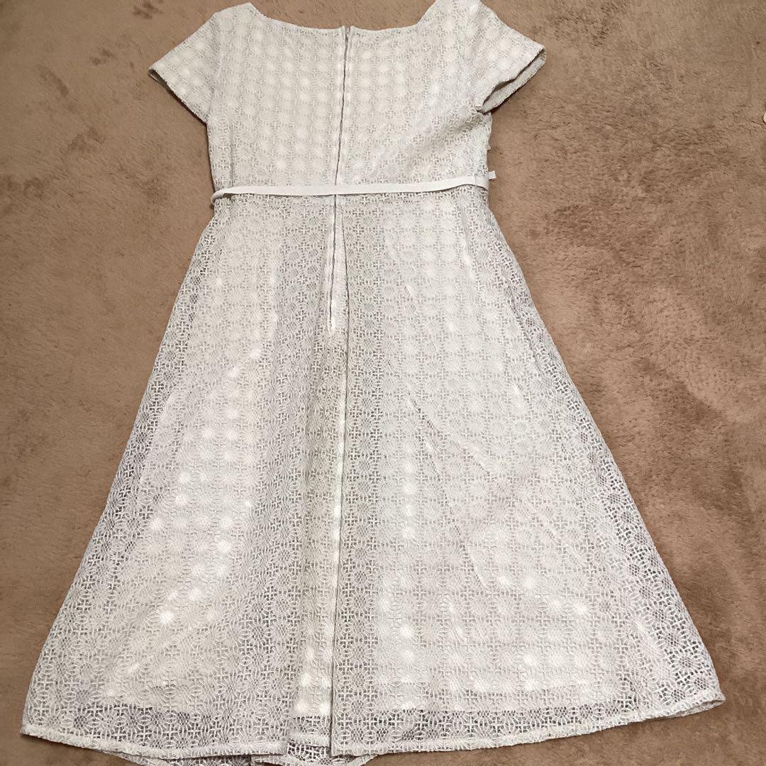 シビラ　総レース　ワンピース　美品　L