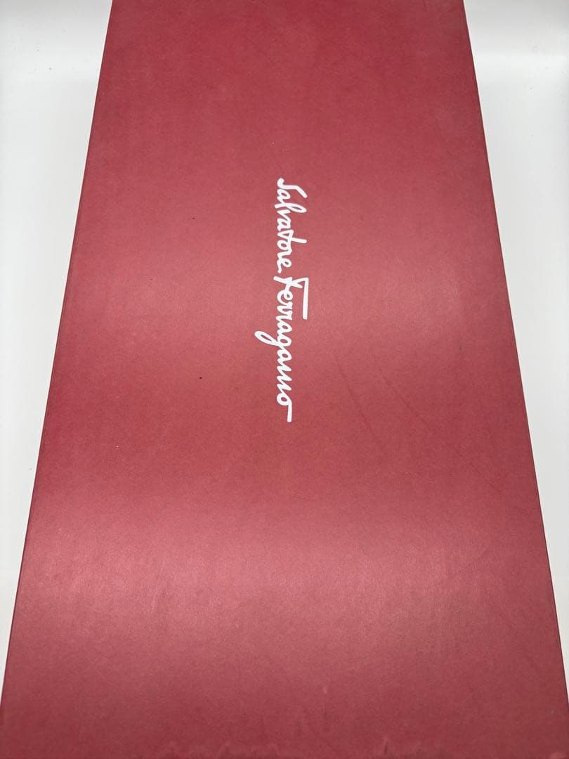 極美品Ferragamo サルバトーレフェラガモブラウンレザー ロングブーツ