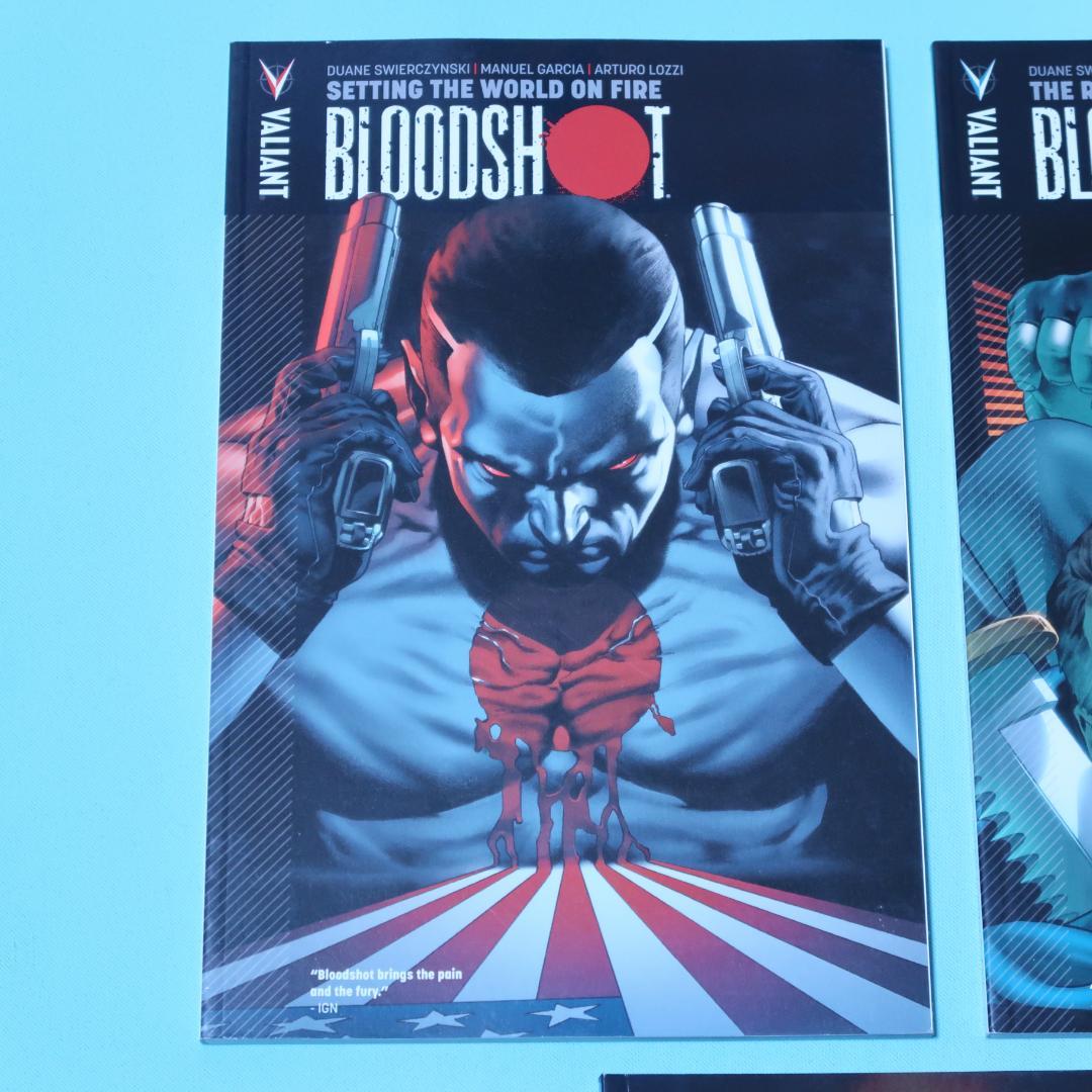 セール！　洋書　アメコミ　Bloodshot Reborn　VALIANT　3冊