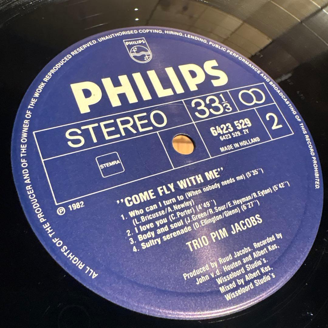 [レコード] Come Fly With Me Pim Jacobs LP