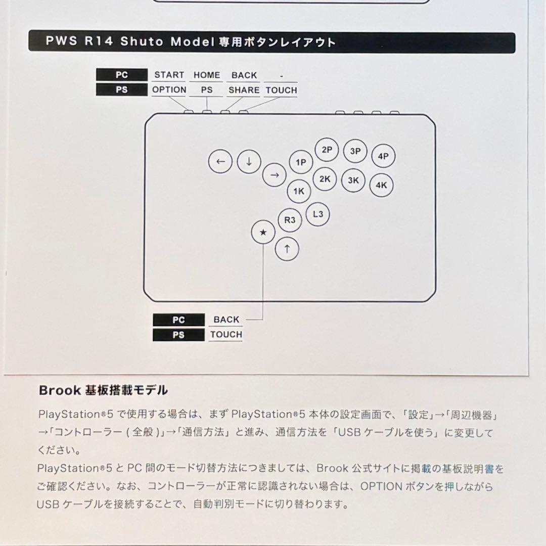 【新品】PWS R14 シュートモデル（PS5/PS4/Switch2/PC）