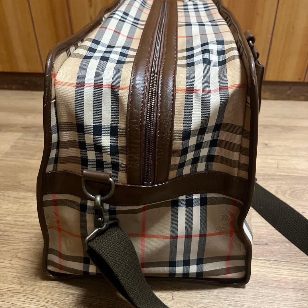 Burberrys チェック柄 ボストンバッグ