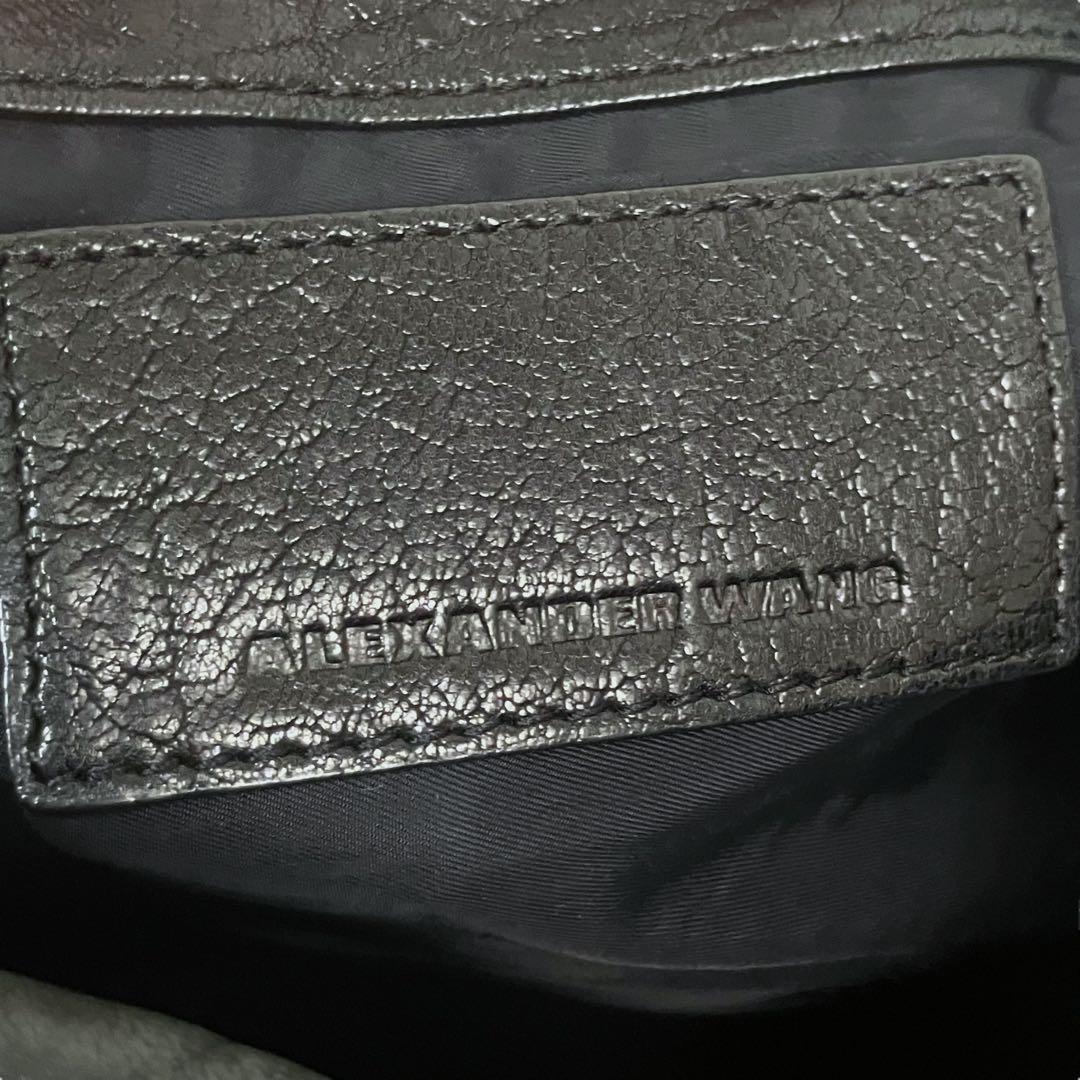 ALEXANDER WANG ボストン ショルダーバッグ ロッコ　シボ革y2k