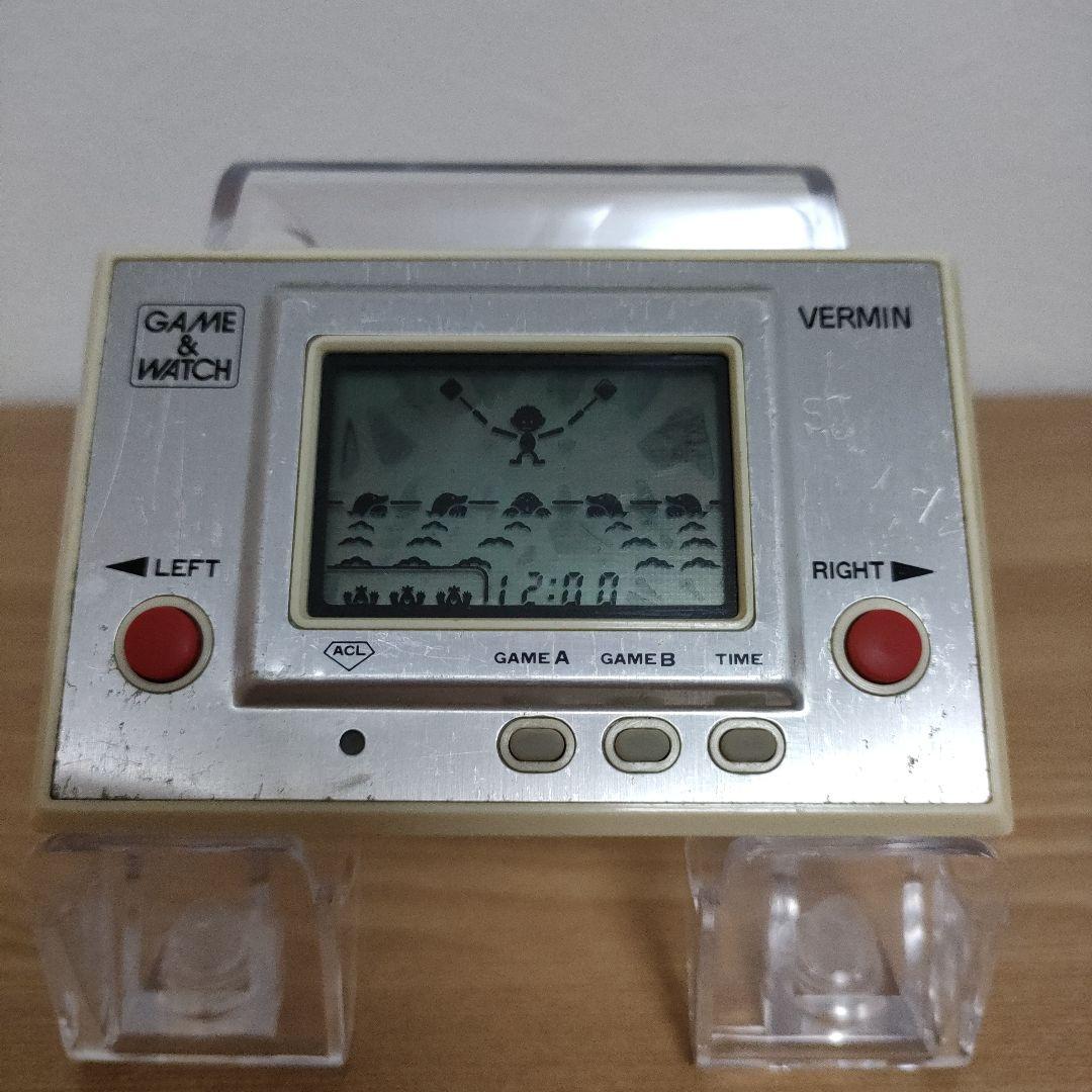 ゲーム＆ウォッチ　バーミン　任天堂　Nintendo　メンテナンス済み