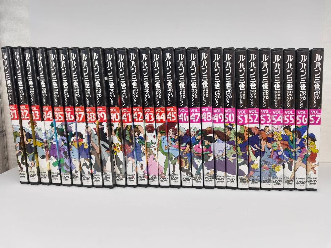 ルパン三世 DVDコレクション 全57巻 冊子付き