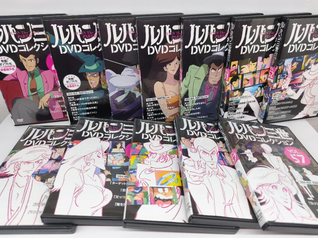 ルパン三世 DVDコレクション 全57巻 冊子付き