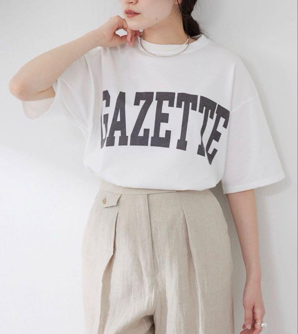 ★ゆきまつり★ウィム ガゼット GAZETTEロゴ 半袖Tシャツ 二枚