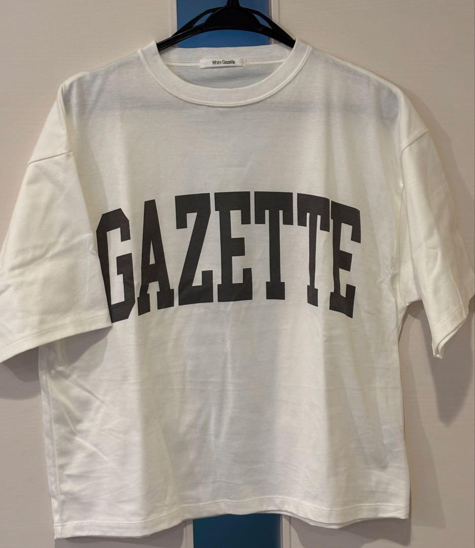 ★ゆきまつり★ウィム ガゼット GAZETTEロゴ 半袖Tシャツ 二枚