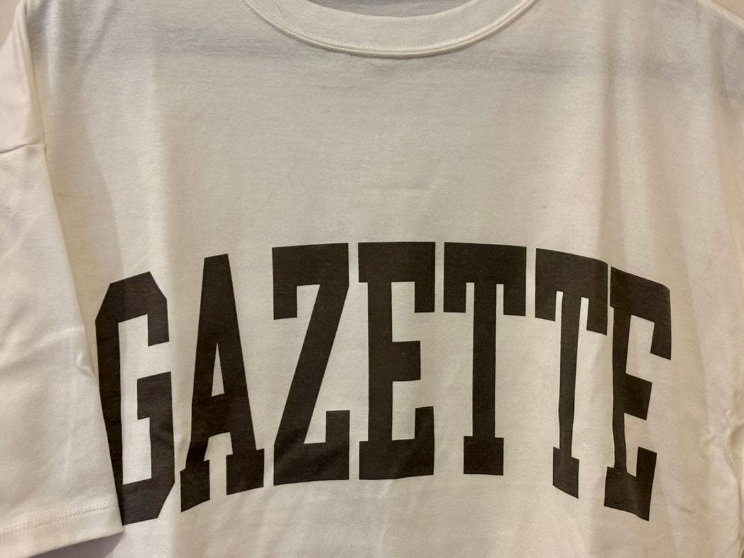 ★ゆきまつり★ウィム ガゼット GAZETTEロゴ 半袖Tシャツ 二枚