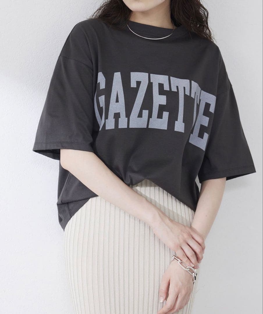 ★ゆきまつり★ウィム ガゼット GAZETTEロゴ 半袖Tシャツ 二枚