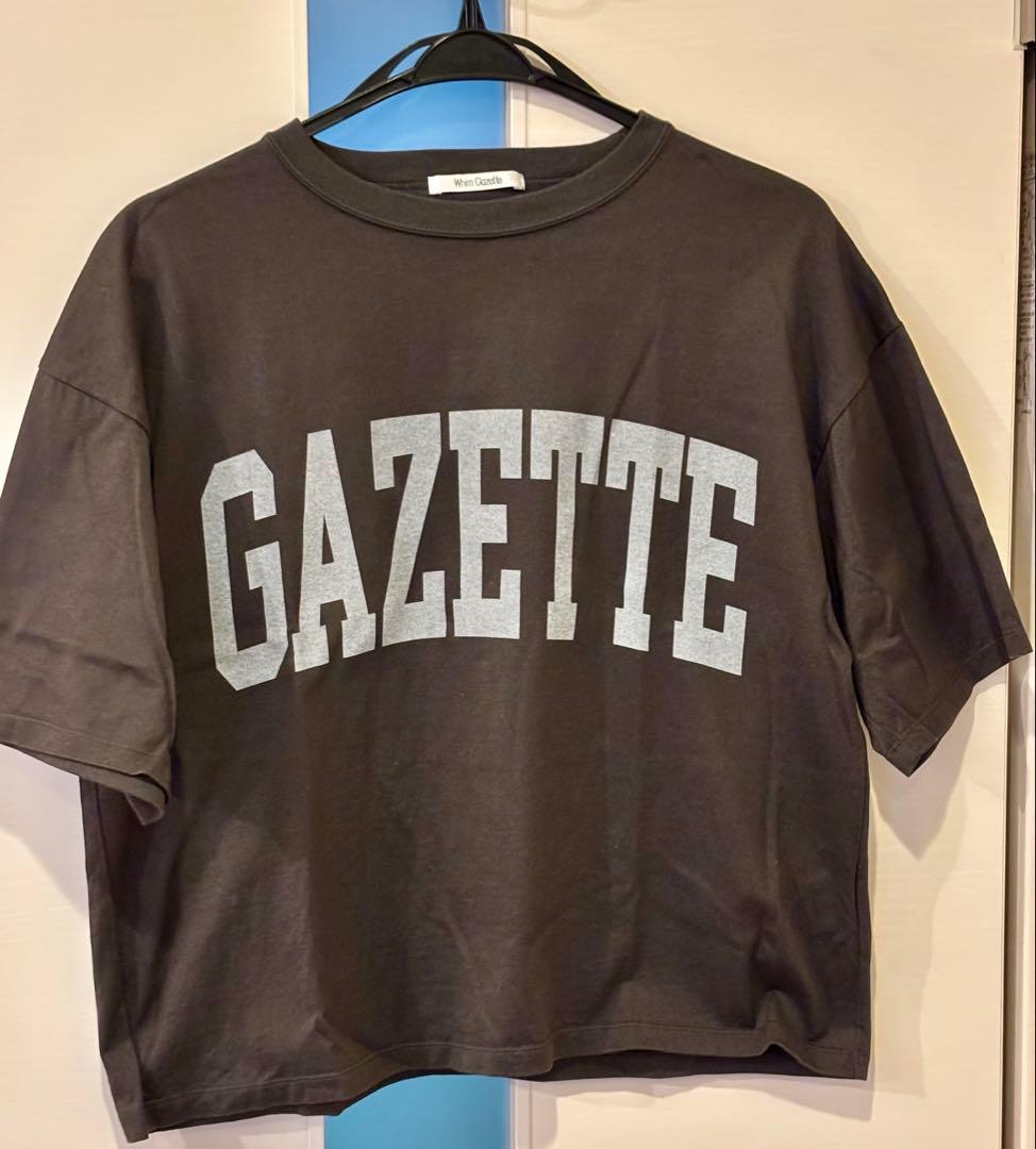 ★ゆきまつり★ウィム ガゼット GAZETTEロゴ 半袖Tシャツ 二枚