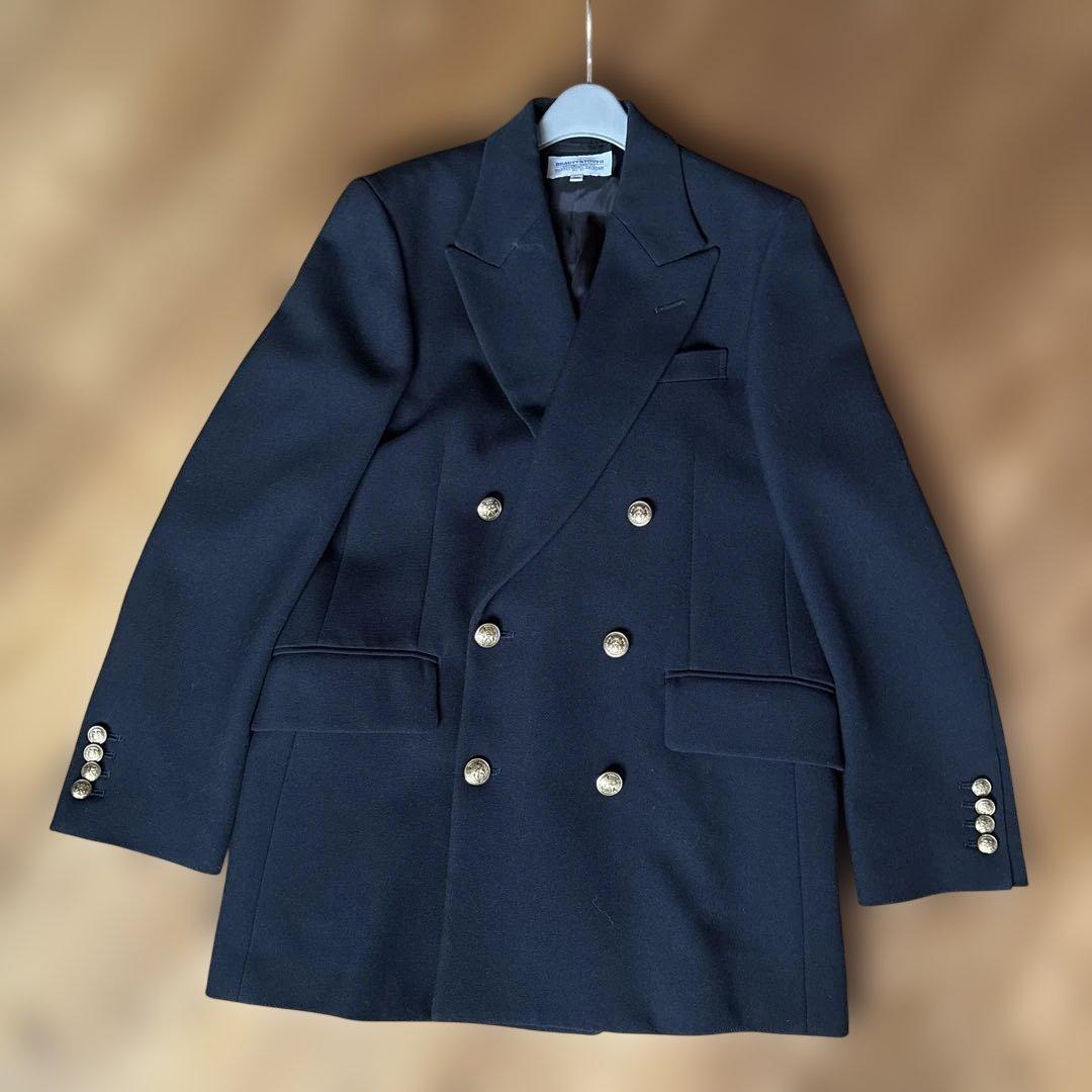 美品✨UNITEDARROWS テーラードジャケット　ネイビー　紺ブレ　38