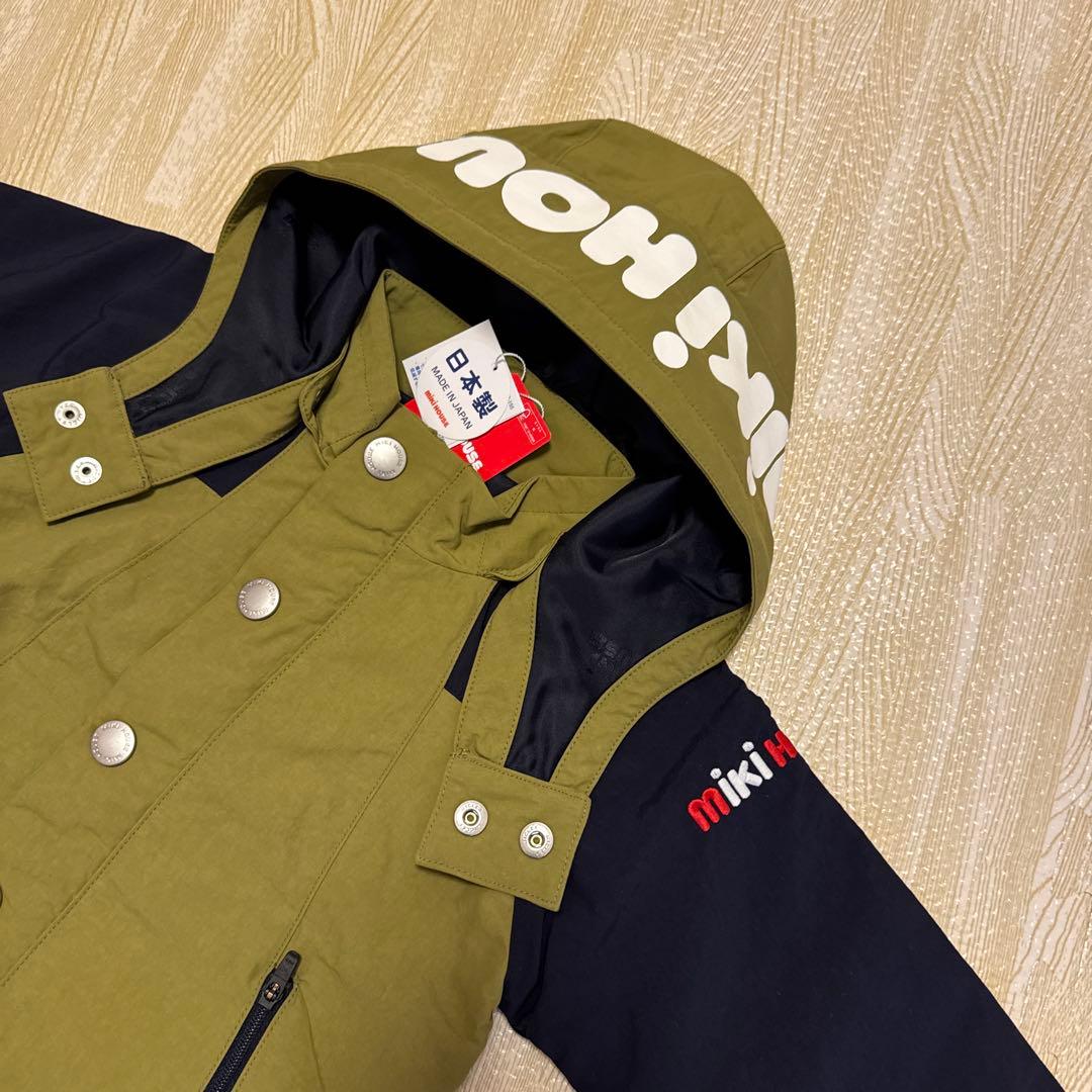 ミキハウス ジャンパー 80 カーキ アウター ジャケット