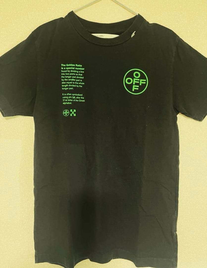OFF-WHITE Tシャツ メンズ ブラック
