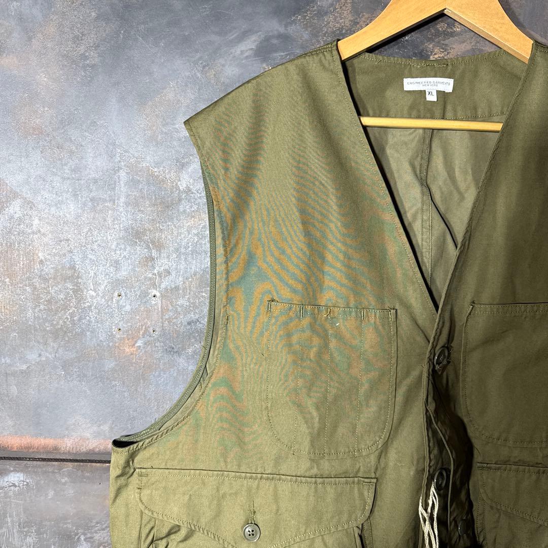 新品未使用　エンジニアドガーメンツ　Hunting Jcket ベスト 25SS