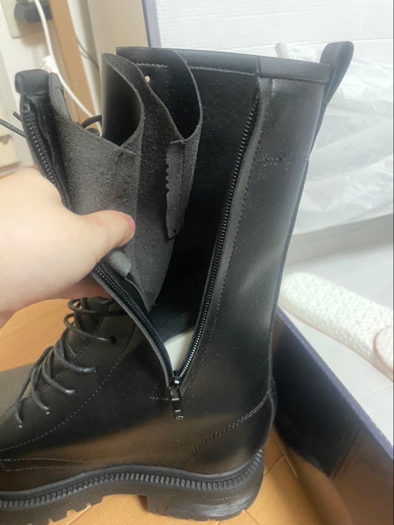 18cm厚底シークレットブーツ Sサイズ