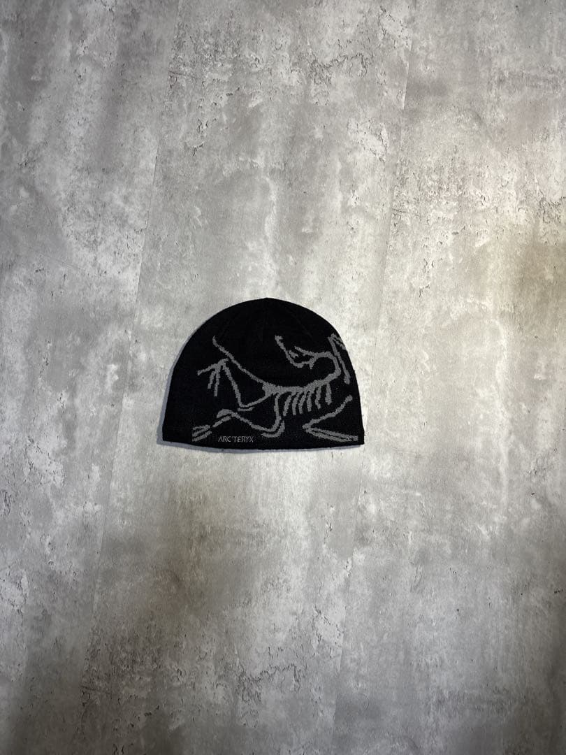 ARC'TERYX BIRD ヘッドトーク　ビーニー帽子 Black/Void\"