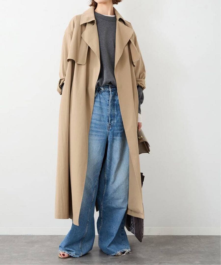 Deuxieme Classe Essential トレンチコート 36