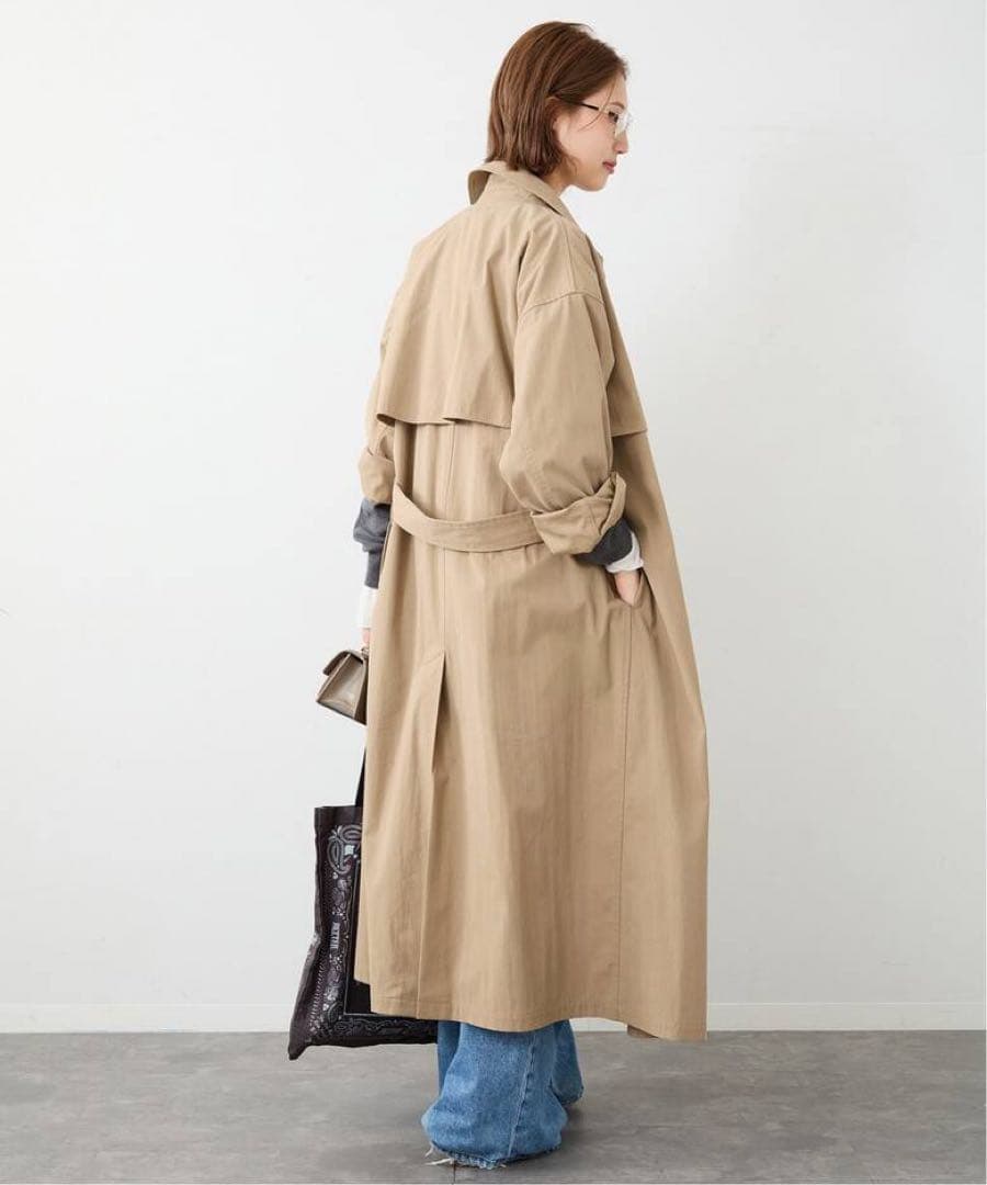 Deuxieme Classe Essential トレンチコート 36