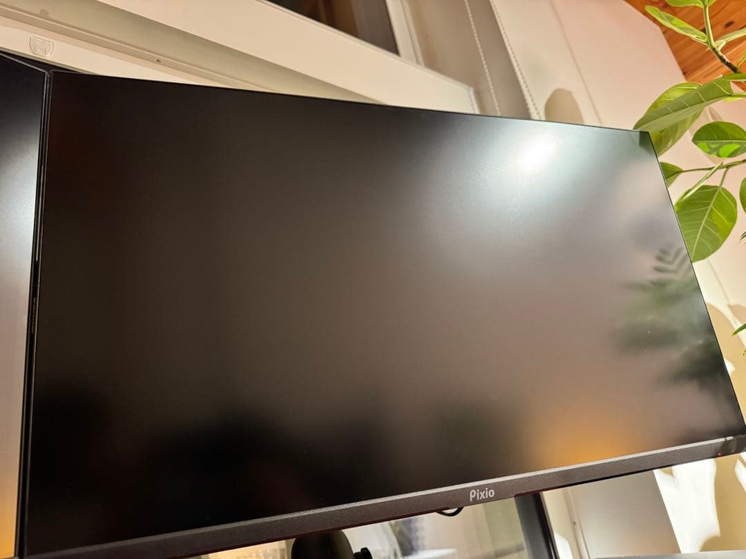 pixio 165hz ゲーミングモニター 2枚セット　アーム付き