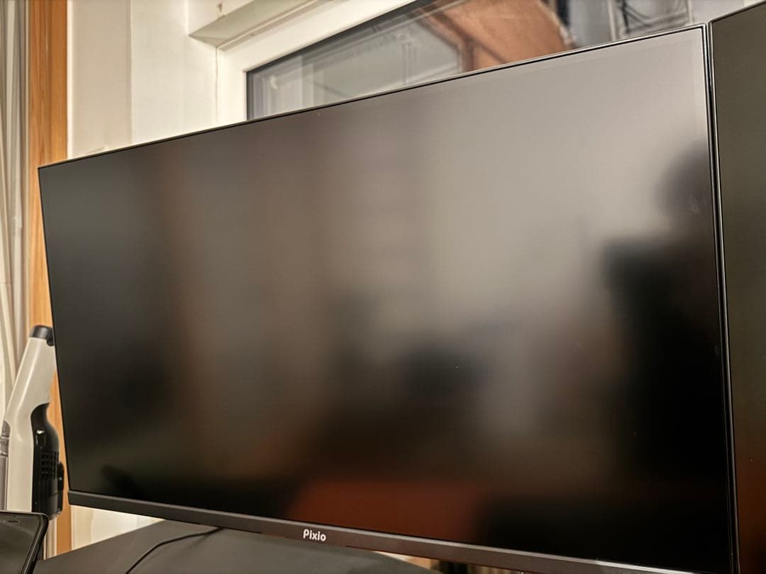 pixio 165hz ゲーミングモニター 2枚セット　アーム付き