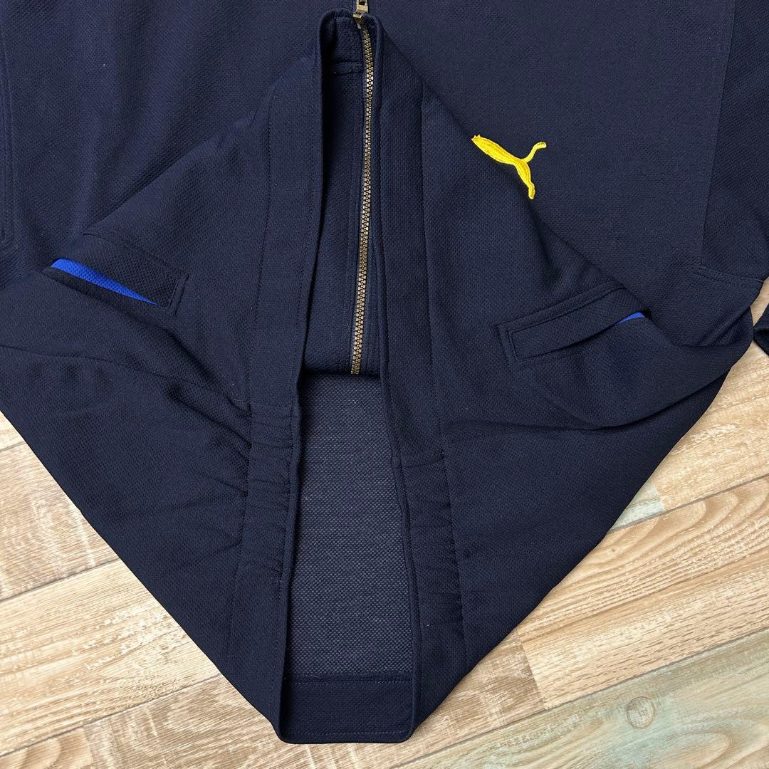 PUMA プーマ ジャージ セットアップ トラックジャケット レトロ L 紺