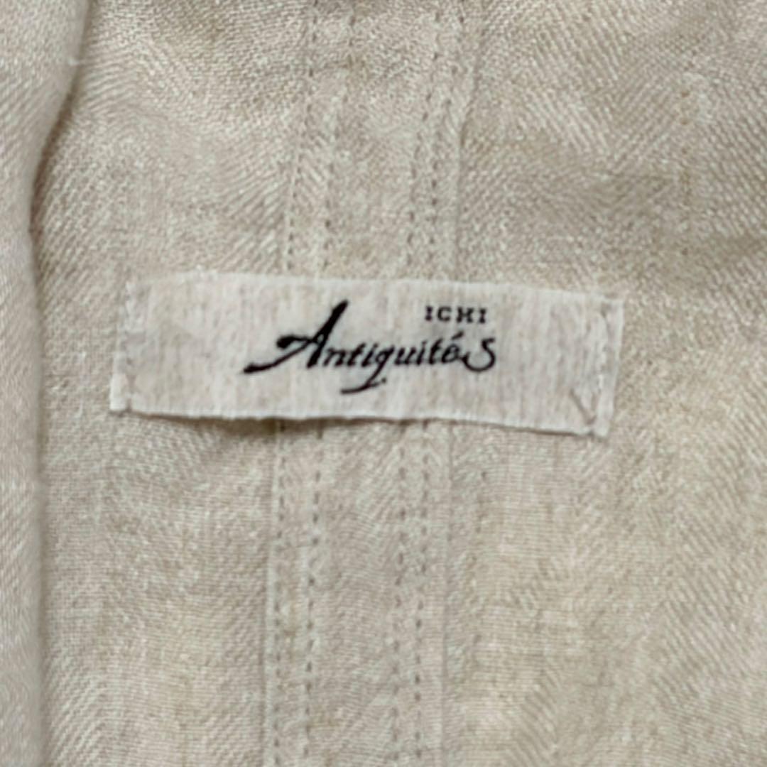 ICHI Antiquites リネン100% カーディガン　羽織り