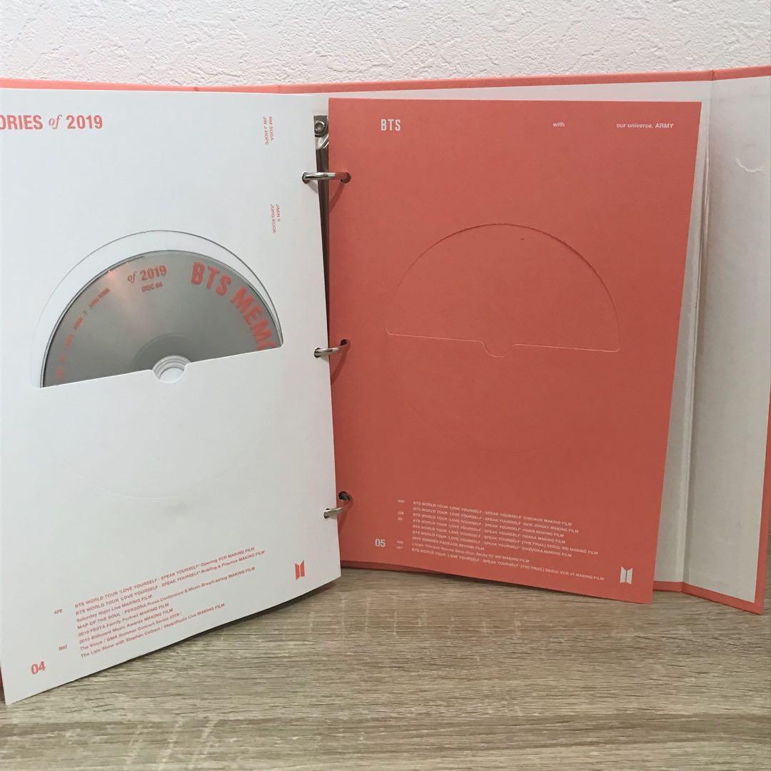 K-POP・アジア BTS MEMORIES OF 2019