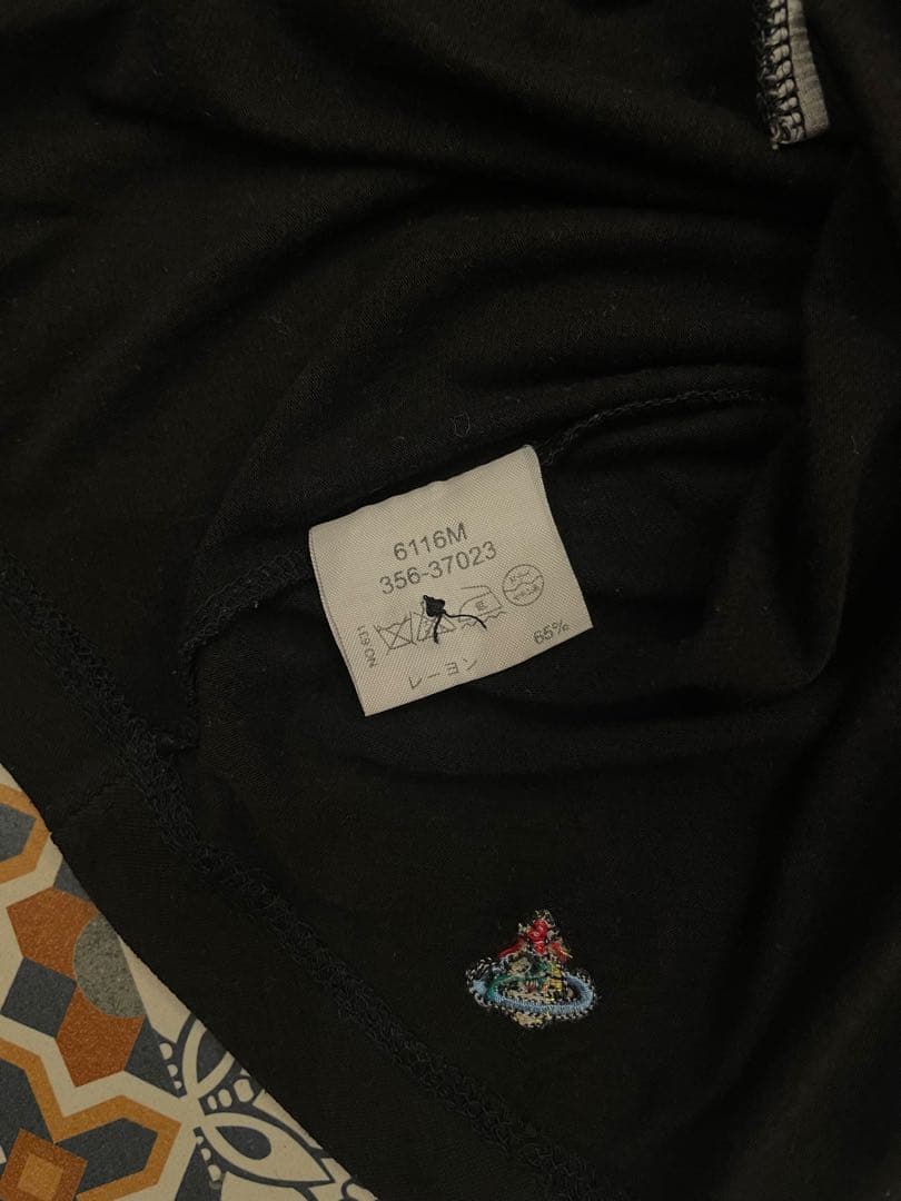 Vivienne westwood RED LABEL ブラック長袖ポロシャツ