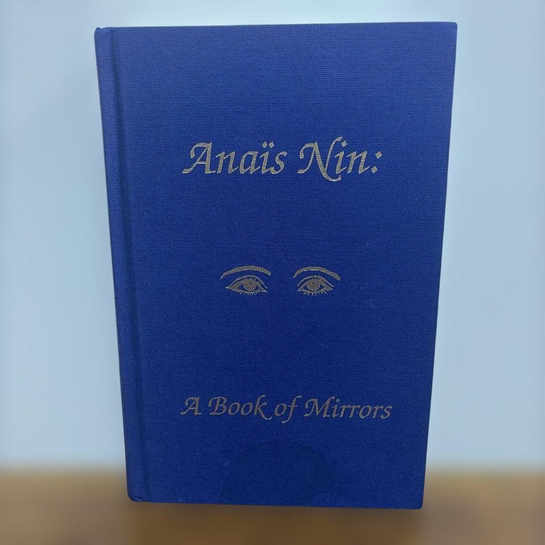 洋書 anais nin a book of mirrors sky blue