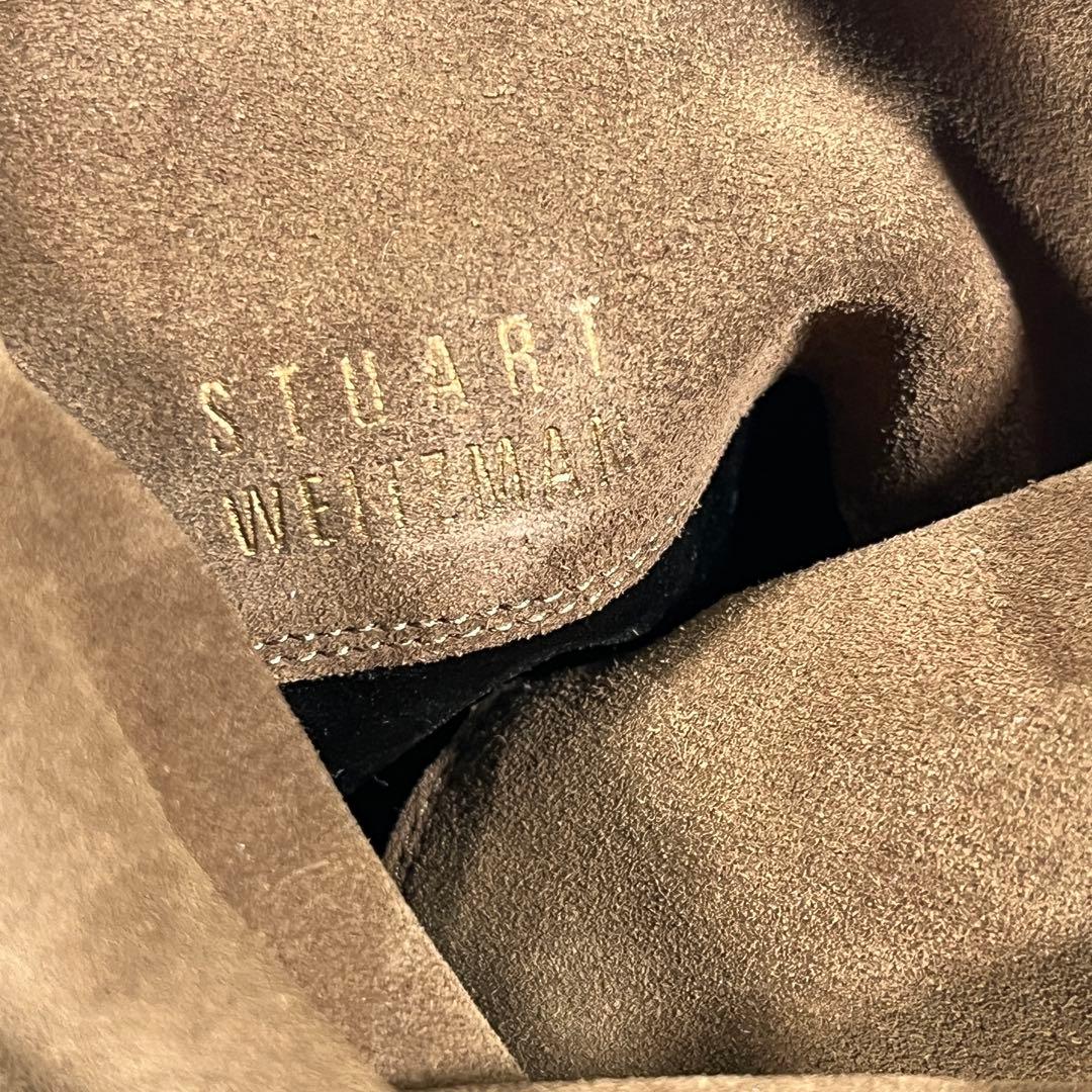 STUART WEITZMAN スエードロングブーツ　ニーハイブーツ　35