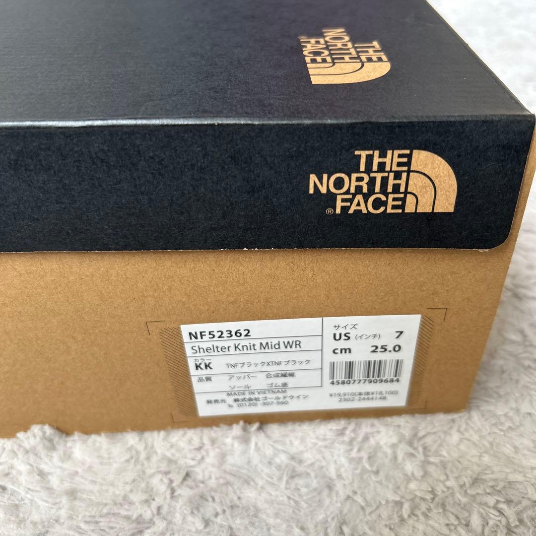 THE NORTH FACE ブラック スリッポンブーツ