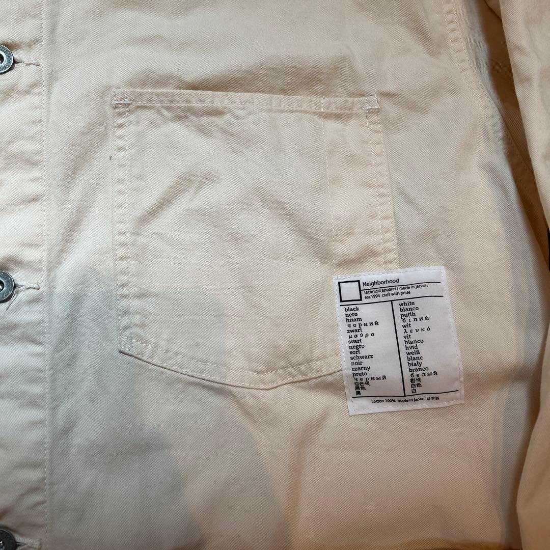 NEIGHBORHOOD BW SHORT COVERALL JKT サイズ:L