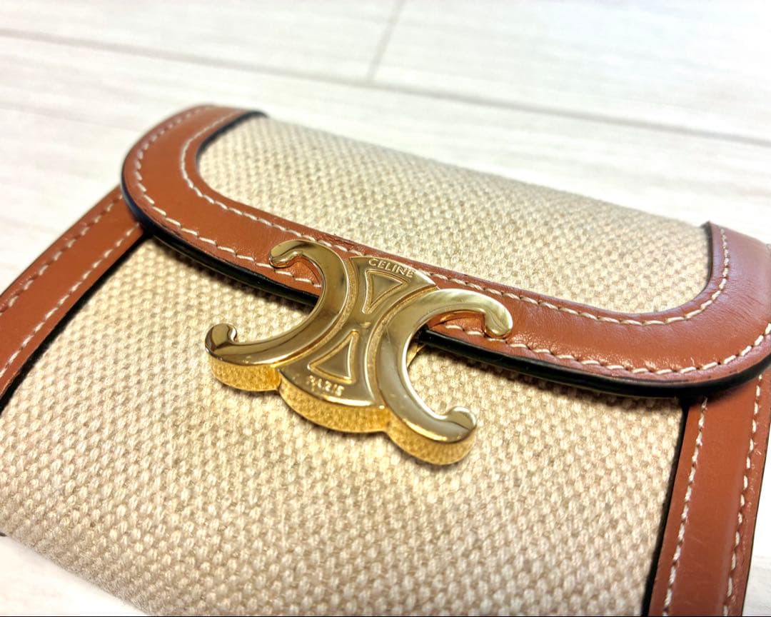 CELINE　セリーヌ　財布　 ウォレット ナチュラルタン　正規品