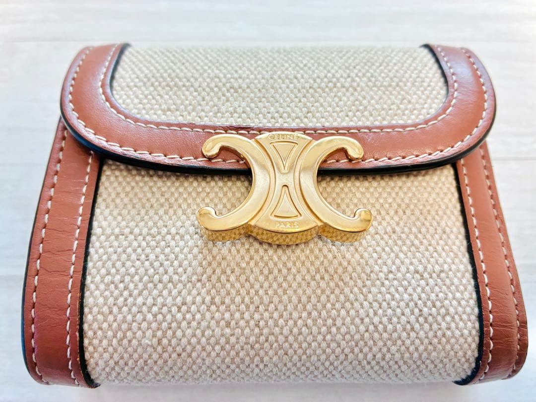 CELINE　セリーヌ　財布　 ウォレット ナチュラルタン　正規品