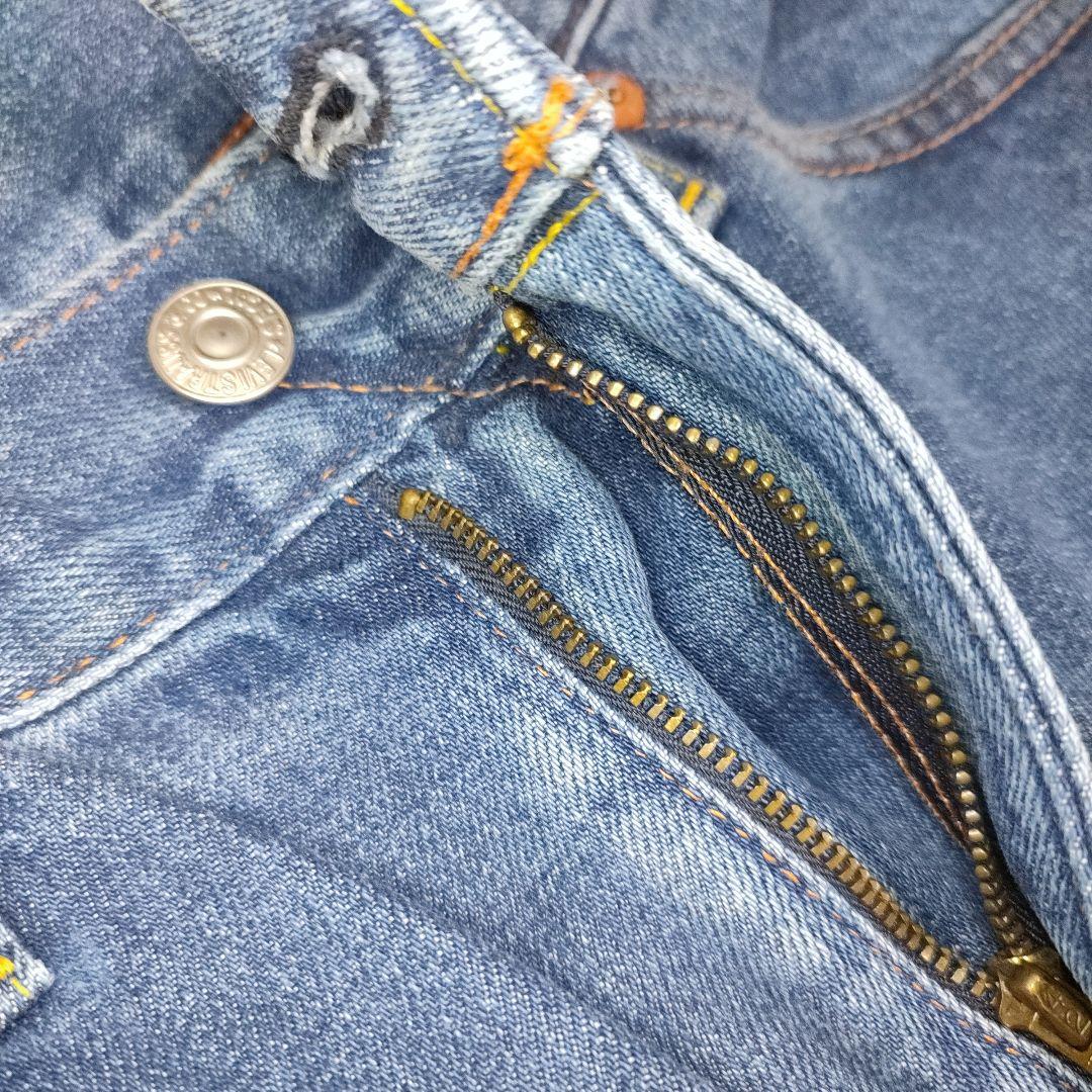 新品 LEVI'S 701 W28 ストレートデニム モンローデニム ブルー