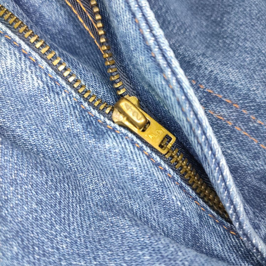 新品 LEVI'S 701 W28 ストレートデニム モンローデニム ブルー