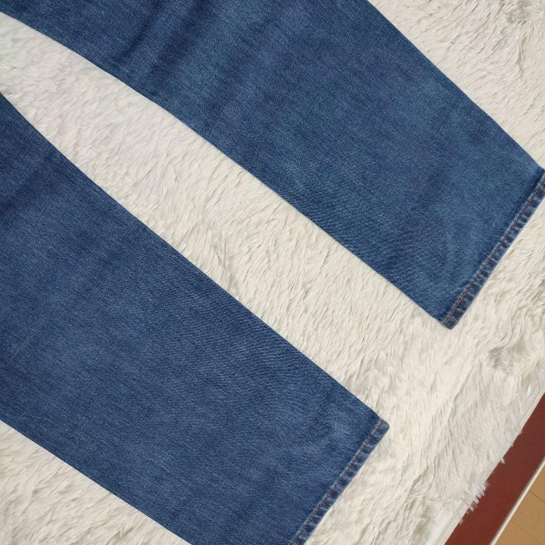 新品 LEVI'S 701 W28 ストレートデニム モンローデニム ブルー